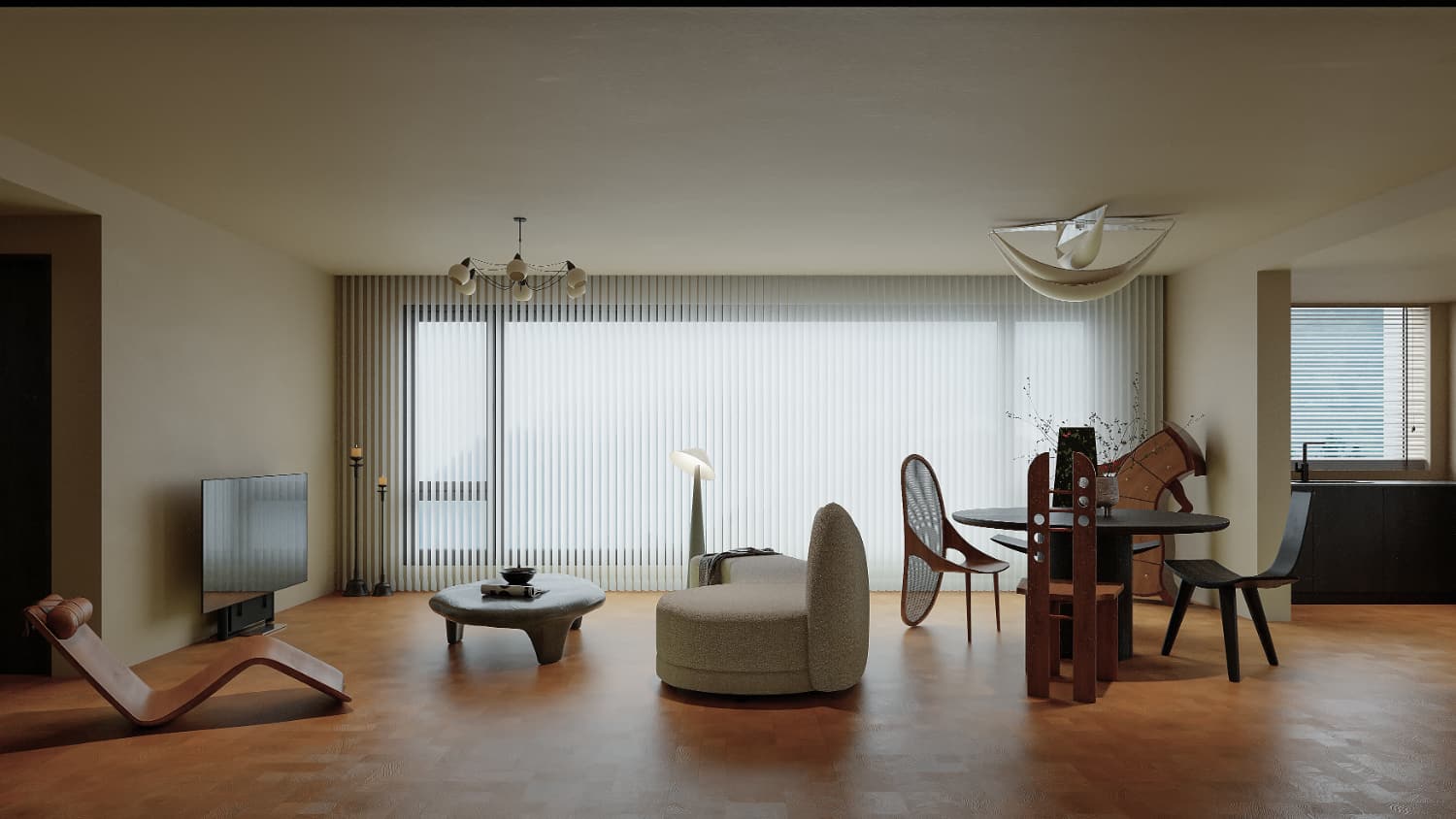 木嶼.栗棕效果圖