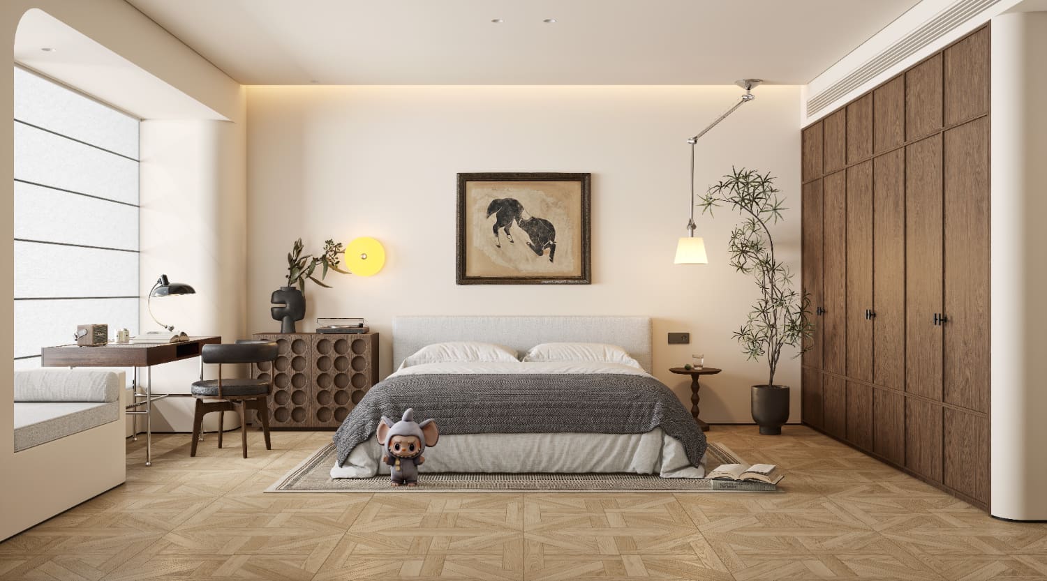 序列·淺棕效果圖