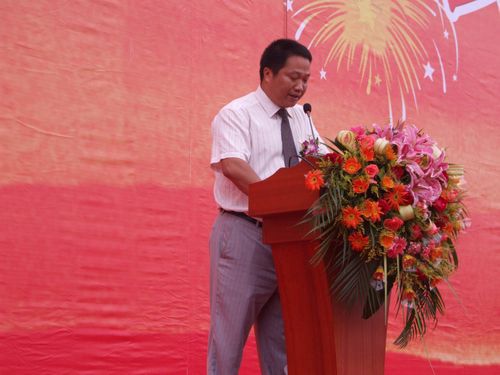 將軍企業拋光磚線勝利剪彩優質產品成功下線
(圖4)