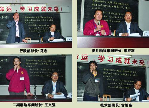 為實現目標承諾—將軍二廠召開誓師大會
(圖6)