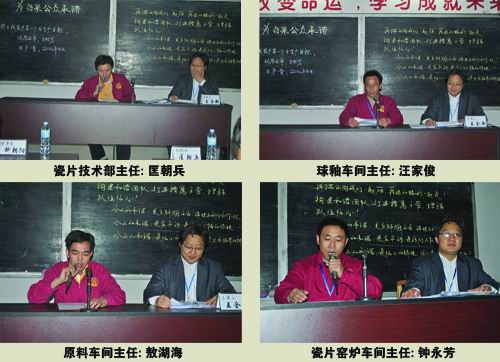 為實現目標承諾—將軍二廠召開誓師大會
(圖3)