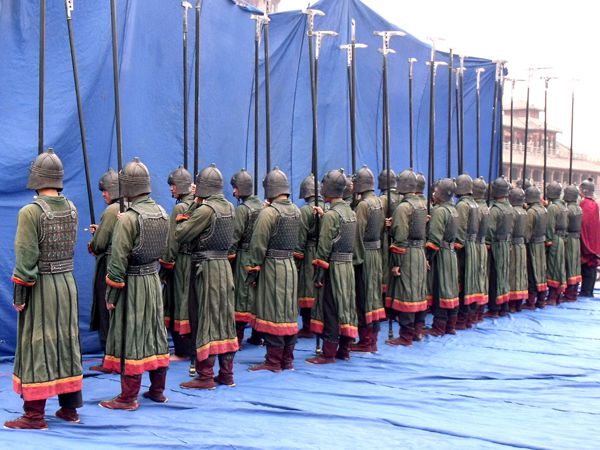 大將軍廣告片拍攝花絮一之秦王宮
(圖11) 大將軍廣告片拍攝花絮一之秦王宮
(圖11)